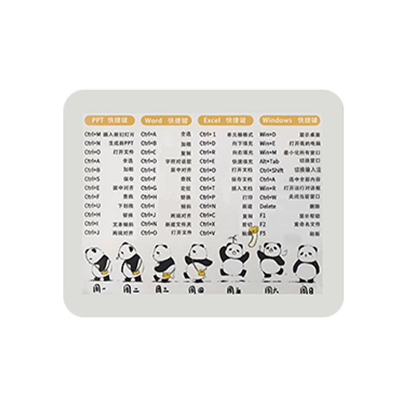 Malá podložka pod myš z prírodnej gumy, protišmytová plocha, tlač tepelným transferom, jednostranná