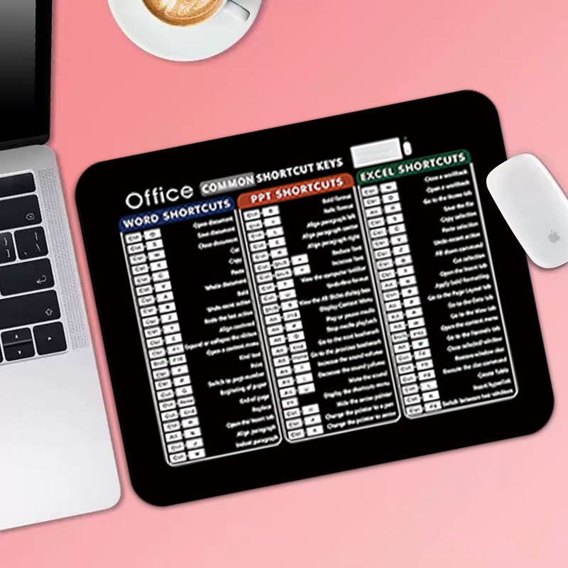 Malá podložka pod myš z prírodnej gumy, protišmytová plocha, tlač tepelným transferom, jednostranná