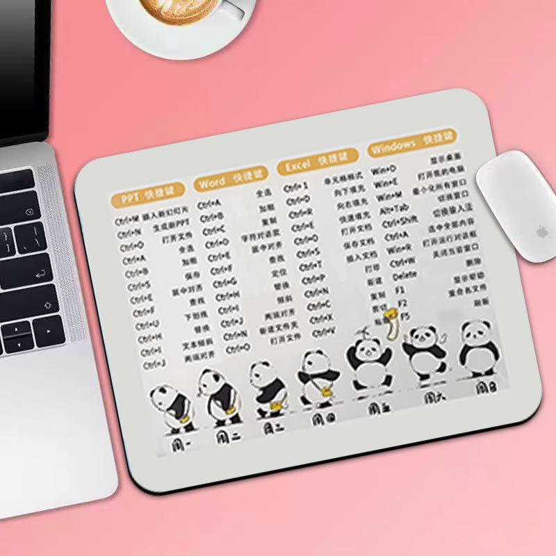 Malá podložka pod myš z prírodnej gumy, protišmytová plocha, tlač tepelným transferom, jednostranná