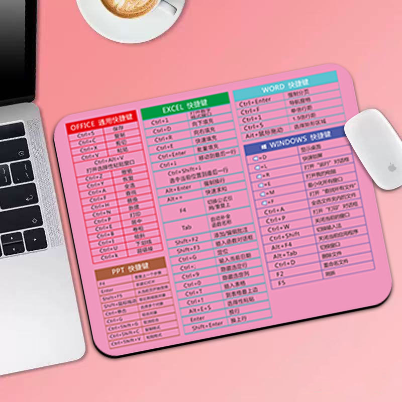 Malá podložka pod myš z prírodnej gumy, protišmytová plocha, tlač tepelným transferom, jednostranná