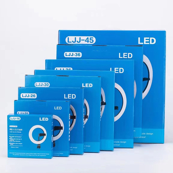 Lumină circulară pentru streaming live și fotografie (36W, 12V, 2500-9900K, modelul A-45, telecomandă)