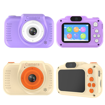 H9 мини детска дигитална камера с HD двойна камера, 2.0'' LCD, TF карта за съхранение, снимане и видеозапис