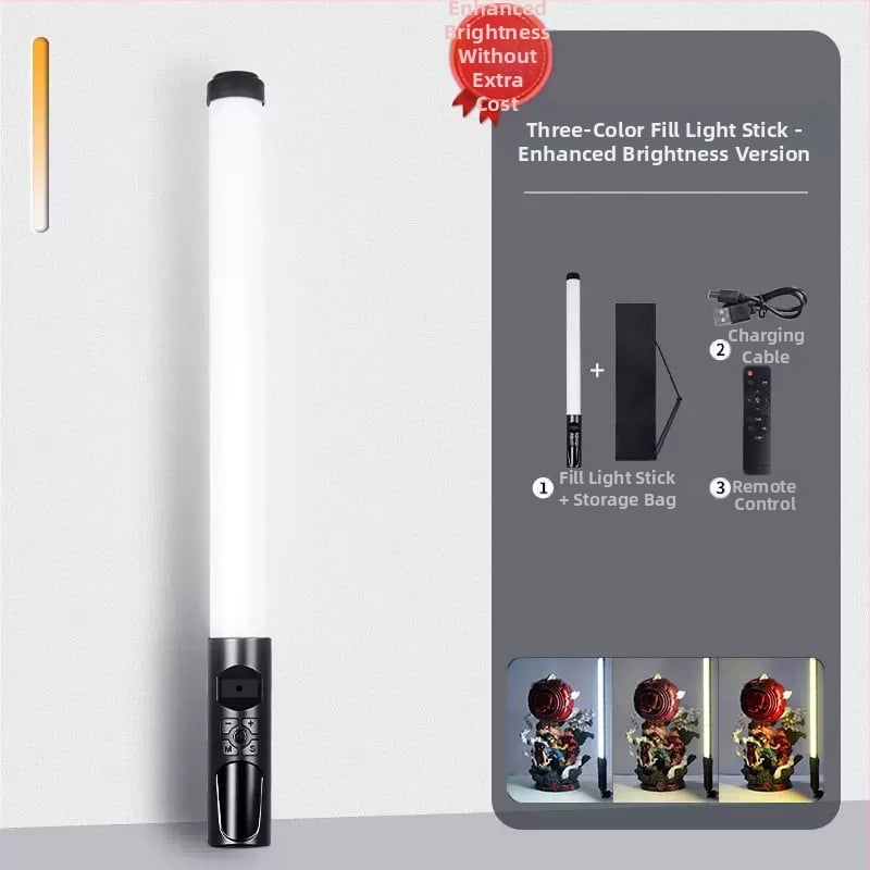 Φορητός φωτισμός φωτογράφισης HM-BD με RGB LED, 10W, ρυθμιζόμενος, RGB φωτισμός, ανεξάρτητη τροφοδοσία Type-C, εμβέλεια 1–2 m