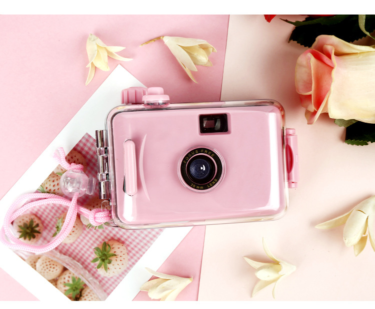 Fool Camera ретро филмова камера, модел 001, поддръжка на 135 филм, корпус от екологично чист пластмаса, заснемане на снимки