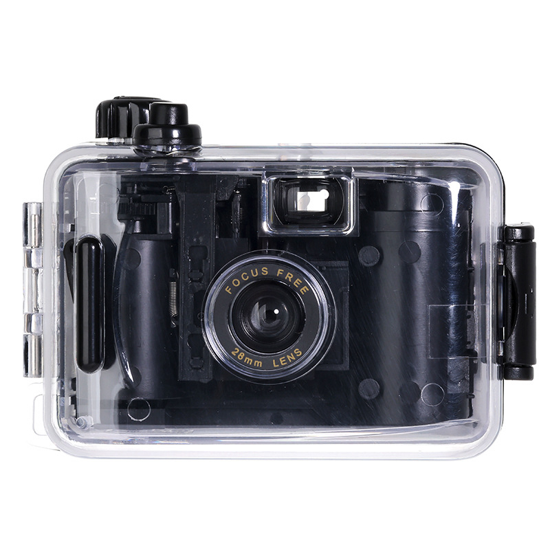 Fool Camera ретро филмова камера, модел 001, поддръжка на 135 филм, корпус от екологично чист пластмаса, заснемане на снимки