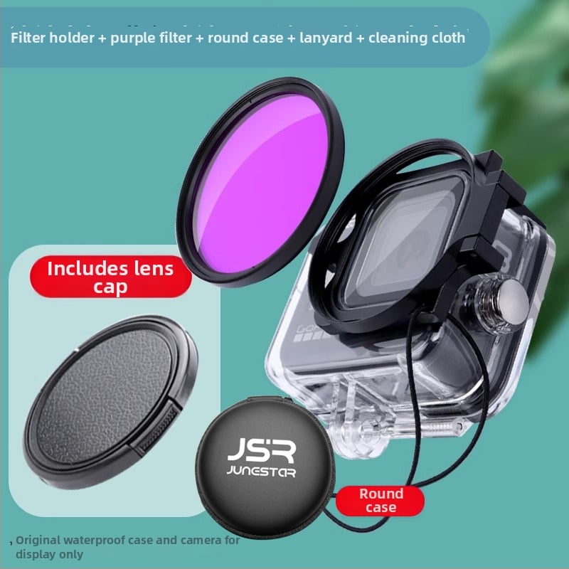 GoPro Hero8-11 nardymo filtrų priedai, sulankstomas dizainas, JUNESTAR GP9FZ58