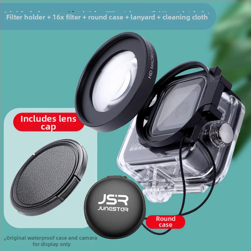 GoPro Hero8-11 nardymo filtrų priedai, sulankstomas dizainas, JUNESTAR GP9FZ58