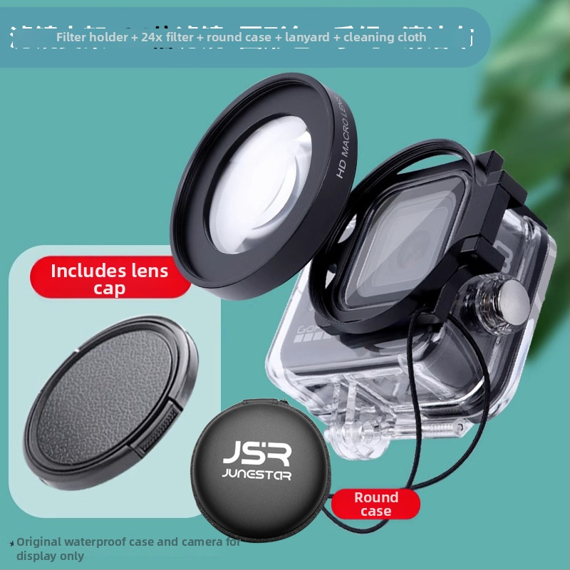 GoPro Hero8-11 nardymo filtrų priedai, sulankstomas dizainas, JUNESTAR GP9FZ58