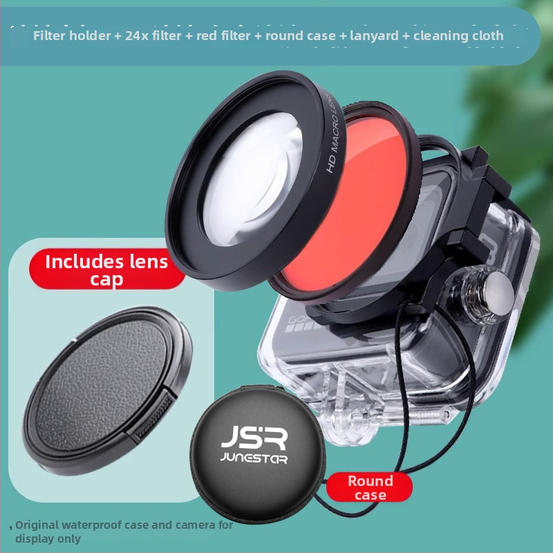 GoPro Hero8-11 nardymo filtrų priedai, sulankstomas dizainas, JUNESTAR GP9FZ58