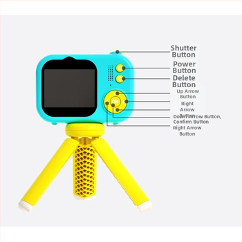 Παιδική ψηφιακή κάμερα S11 – οθόνη LCD 2.4''; TF κάρτα αποθήκευση; διάρκεια μπαταρίας 1–3 ώρες; λειτουργίες: βίντεο, φωτογραφίες, χρονομέτρηση, παιχνίδια