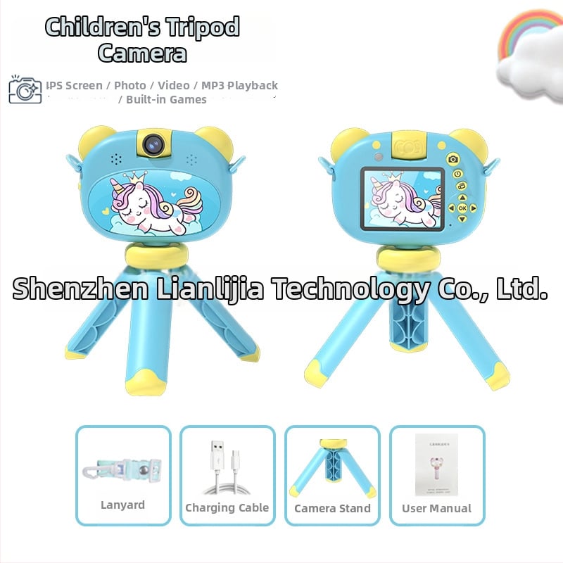 Παιδική ψηφιακή κάμερα S11 – οθόνη LCD 2.4''; TF κάρτα αποθήκευση; διάρκεια μπαταρίας 1–3 ώρες; λειτουργίες: βίντεο, φωτογραφίες, χρονομέτρηση, παιχνίδια