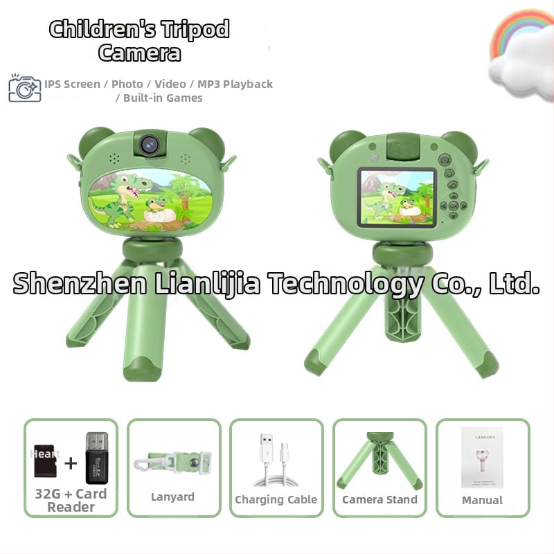 Παιδική ψηφιακή κάμερα S11 – οθόνη LCD 2.4''; TF κάρτα αποθήκευση; διάρκεια μπαταρίας 1–3 ώρες; λειτουργίες: βίντεο, φωτογραφίες, χρονομέτρηση, παιχνίδια