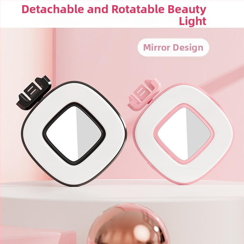 ZPJ LED Lampa pentru selfie pentru telefoane și tablete, Reîncărcabilă, Portabilă, Model ZPJ, Trei temperaturi de culoare, Putere ≤10W, 5V