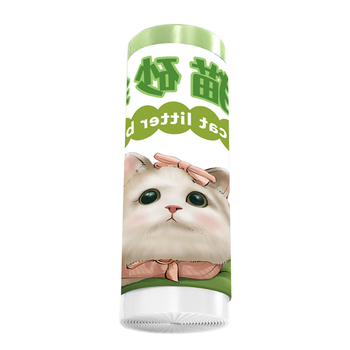 Σάκος απορριμμάτων γάτας με κορδόνι και λαβή, παχύτερο HDPE, κυλιόμενος σχεδιασμός