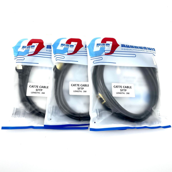 Καλώδιο Ethernet CAT6A, ολόκληρος χαλκός, στριφτό ζεύγος, 100 Mbps