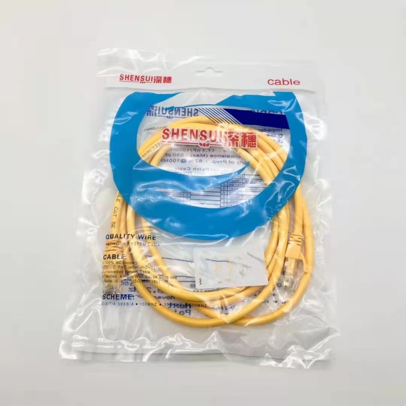 Καλώδιο Ethernet CAT6A, ολόκληρος χαλκός, στριφτό ζεύγος, 100 Mbps