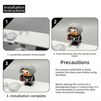 Capac pentru hot shoe pentru camere — Model General, PVC moale, până la 2 kg, 50 g