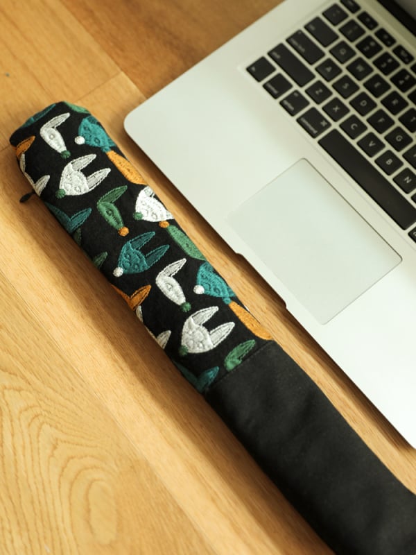 Sprijin pentru încheietură pentru tastatură și mouse, cu design detașabil, din material textil, stil lux ușor