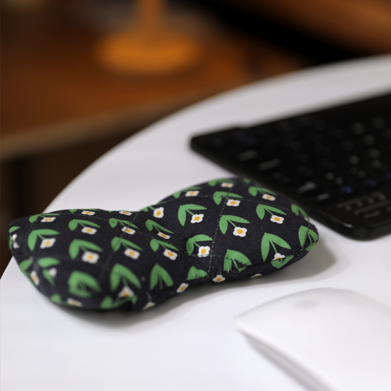 Sprijin pentru încheietură pentru tastatură și mouse, cu design detașabil, din material textil, stil lux ușor