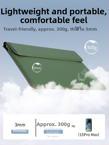 Калъф за лаптоп Tykson PU — водоустойчив, износоустойчив, защита от удари, PU подплата, градски стил