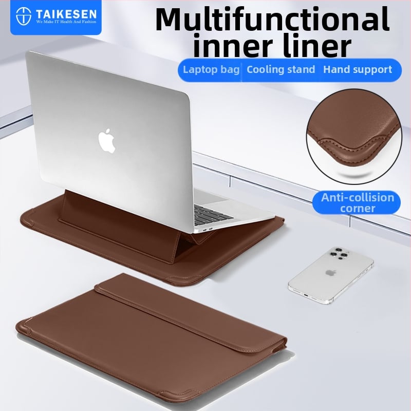 Калъф за лаптоп Tykson PU — водоустойчив, износоустойчив, защита от удари, PU подплата, градски стил