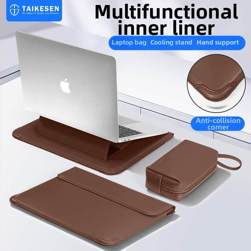 Калъф за лаптоп Tykson PU — водоустойчив, износоустойчив, защита от удари, PU подплата, градски стил