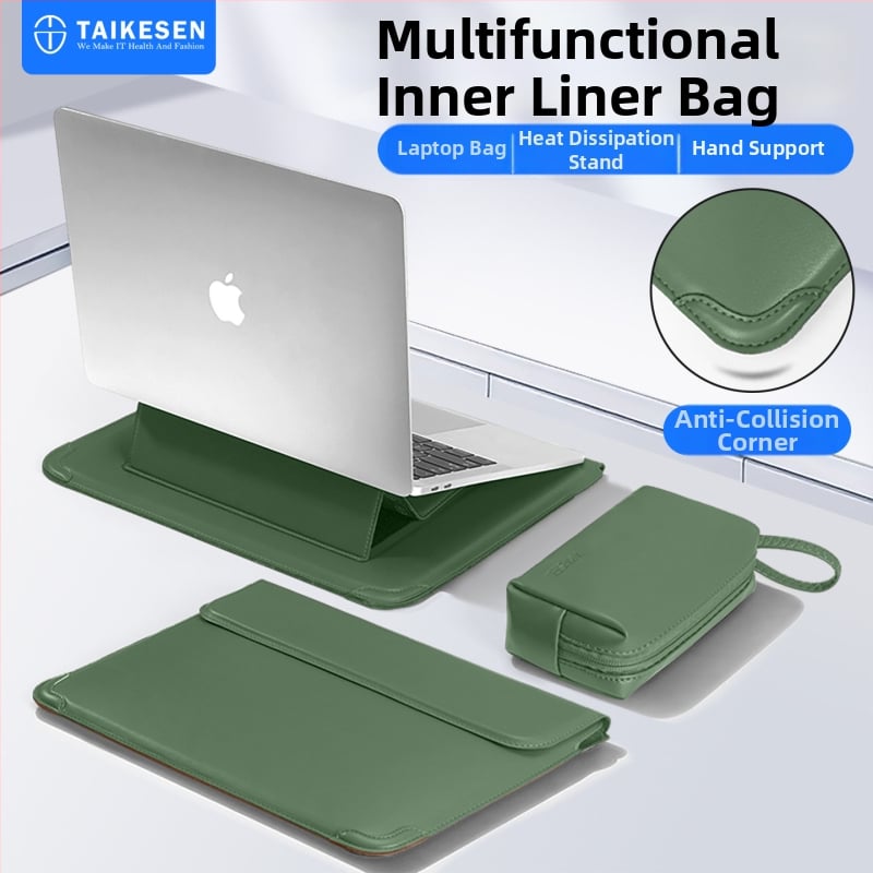 Калъф за лаптоп Tykson PU — водоустойчив, износоустойчив, защита от удари, PU подплата, градски стил