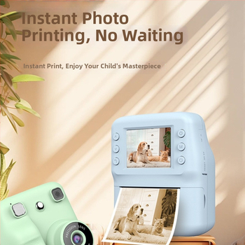 Φορητή άμεση κάμερα με θερμικό εκτυπωτή, μοντέλο A29s, οθόνη LCD 2,4 ιντσών, αποθήκευση σε κάρτα SD, διάρκεια μπαταρίας 1-2 ώρες