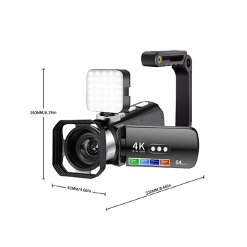 D9 ενσωματωμένη κάμερα με νυχτερινή όραση, 4K βίντεο και WiFi εγγραφή