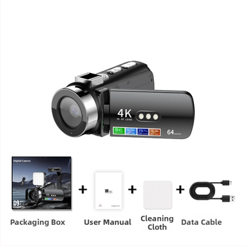 D9 ενσωματωμένη κάμερα με νυχτερινή όραση, 4K βίντεο και WiFi εγγραφή