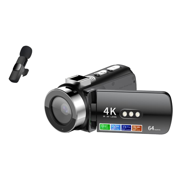 D9 ενσωματωμένη κάμερα με νυχτερινή όραση, 4K βίντεο και WiFi εγγραφή