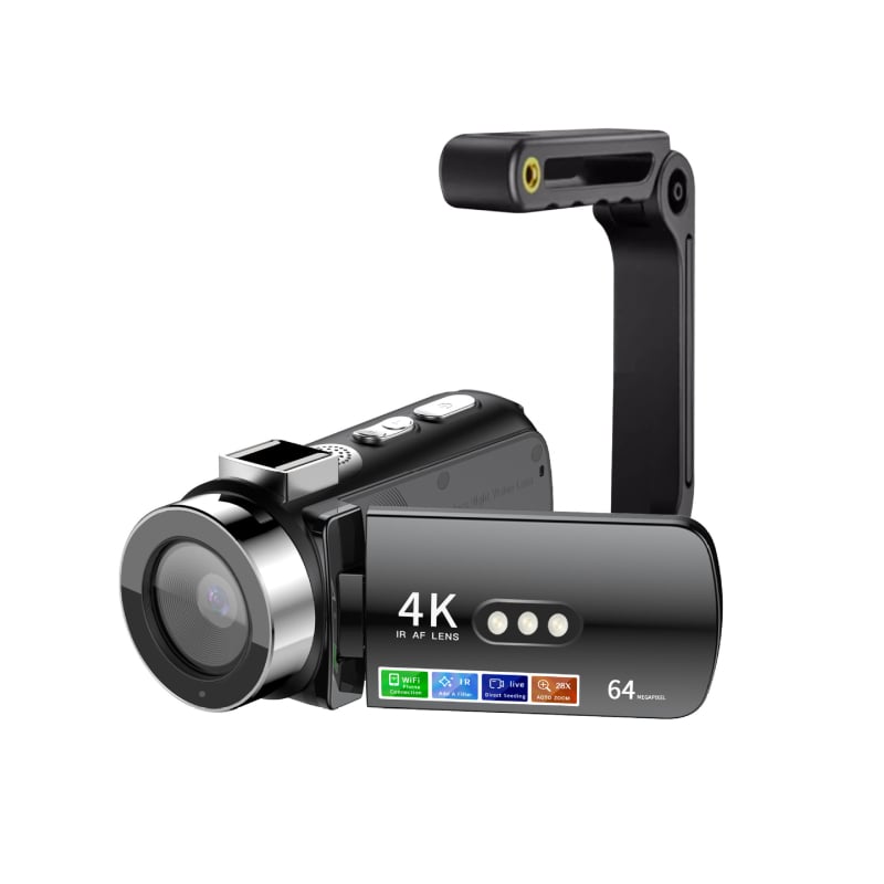 D9 ενσωματωμένη κάμερα με νυχτερινή όραση, 4K βίντεο και WiFi εγγραφή