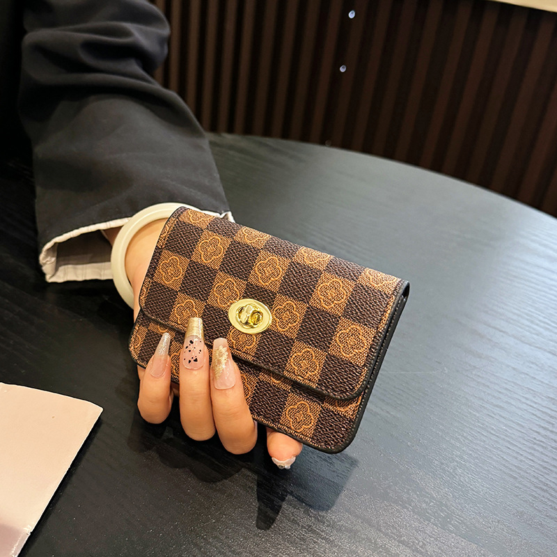 Sieviešu PU ādas maku-kluč ar rāvējslēdzēju, lielā kapacitāte, ģeometrisks raksts, iekšpuse no sintētiskās ādas, daudzfunkcionāls kartes turētājs