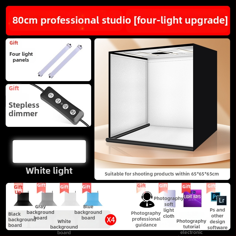 Mini fotostudio s vláknovou konštrukciou — Beautiful Era, model Photo Studio, uvedené v roku 2024, výrobná zóna 70