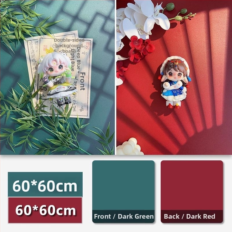 Fono plokštė fotografijoms, dvipusė, neatsispindinti matinė paviršius, rekvizitas studijai, medžiaga: Chevron plokštė, svoris 0,8 kg