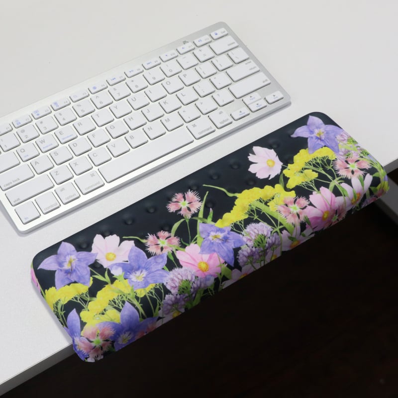 L-образна клавиатурна тава за ръб на бюро – 2-части комплект с опора за предмишница и лакът, подложка за китка, антихлъзгаща повърхност за офис, OEM персонализация