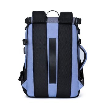 Unisex ruksak za outdoor putovanja, 36–55 L, Oxford tkanina, vodootporan, kompatibilan s 16-inčnim prijenosnim, zakrivljene naramenice