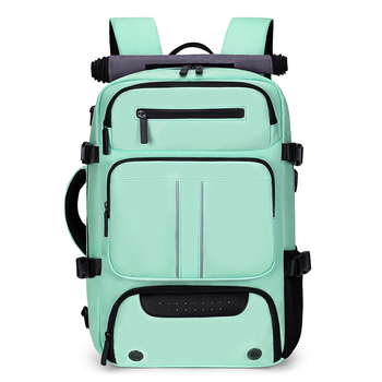 Unisex ruksak za outdoor putovanja, 36–55 L, Oxford tkanina, vodootporan, kompatibilan s 16-inčnim prijenosnim, zakrivljene naramenice
