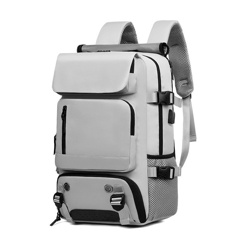 Unisex ruksak za outdoor putovanja, 36–55 L, Oxford tkanina, vodootporan, kompatibilan s 16-inčnim prijenosnim, zakrivljene naramenice