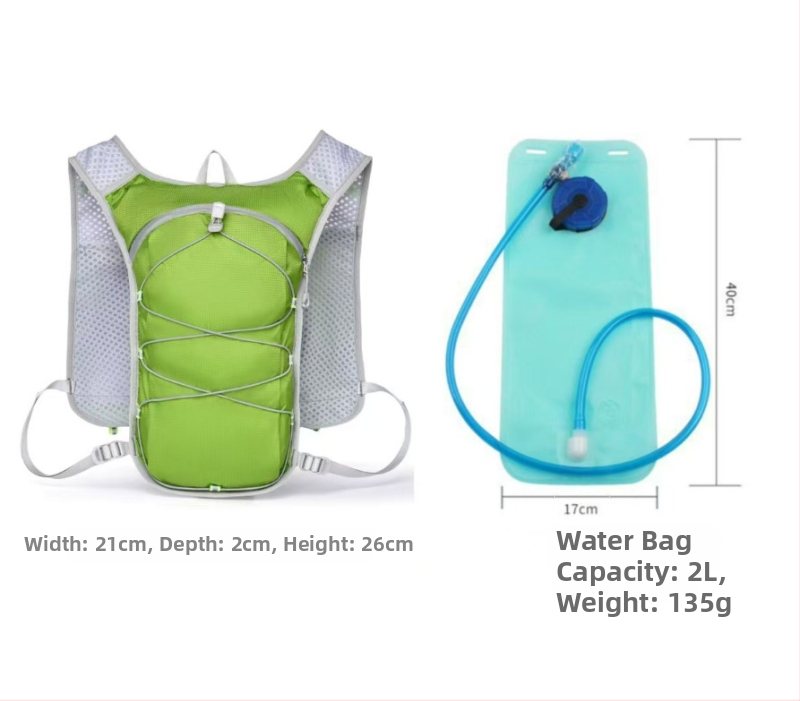 Žygio kuprinė su hidracijos sistema — kvėpuojanti, itin lengva, atspari dėvėjimui; oro pagalvėlės dirželiai; unisex