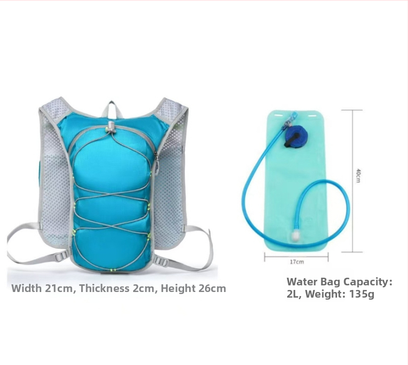 Žygio kuprinė su hidracijos sistema — kvėpuojanti, itin lengva, atspari dėvėjimui; oro pagalvėlės dirželiai; unisex