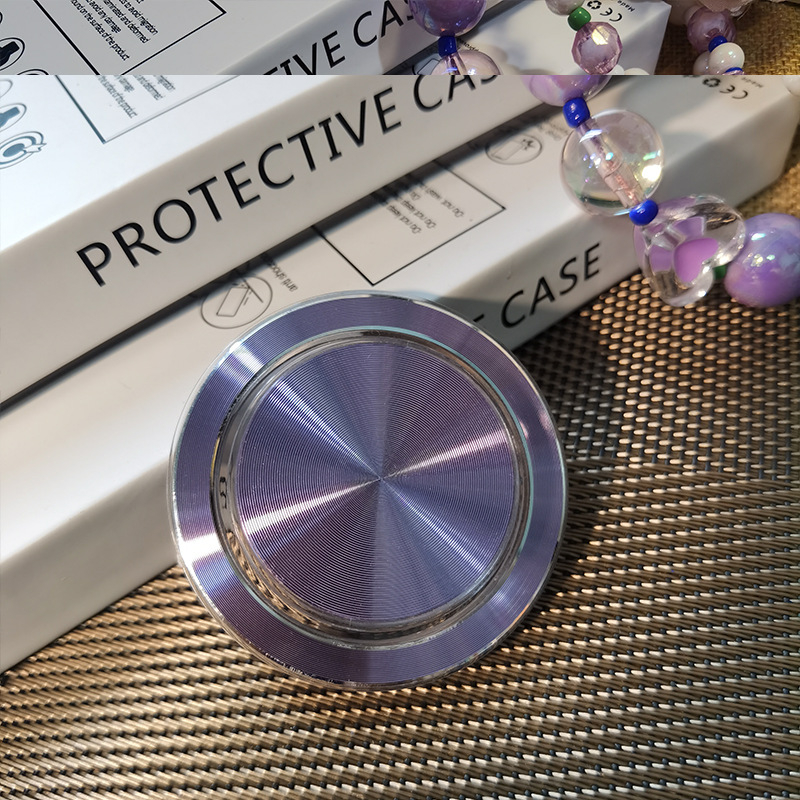 Suport pentru telefon montat pe bord cu braț magnetic pentru airbag, corp transparent, finisaj electroplacat, model CD print, compatibil MagSafe, pentru utilizare lângă pat