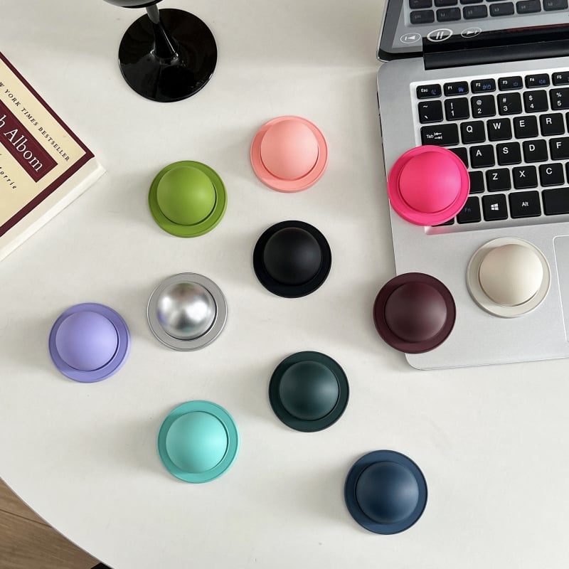 Suport de birou pentru telefon cu magnet, universal pentru telefone mobile, din plastic