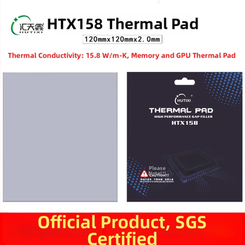 Hui Tianxin HTX158 Σιλικονούχος θερμική επικάλυψη για ψύξη M.2 SSD, φορητούς υπολογιστές και επιτραπέζιες GPU — OEM επεξεργασία, διανομή ενός τεμαχίου, κυκλοφόρησε το 2021