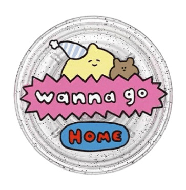 Nothing mágneses airbag-tartó, Snap-on, Perfect Day sorozat, modell POP000009, szilikon