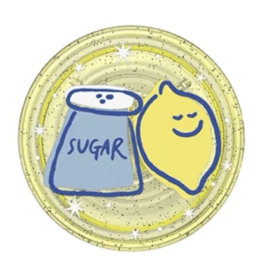 Nothing mágneses airbag-tartó, Snap-on, Perfect Day sorozat, modell POP000009, szilikon