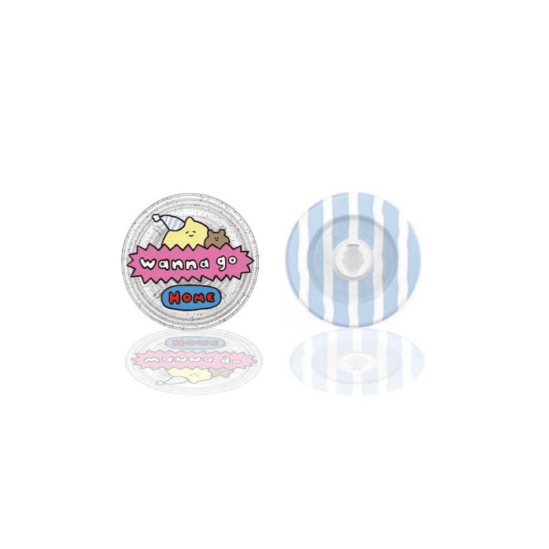 Nothing mágneses airbag-tartó, Snap-on, Perfect Day sorozat, modell POP000009, szilikon