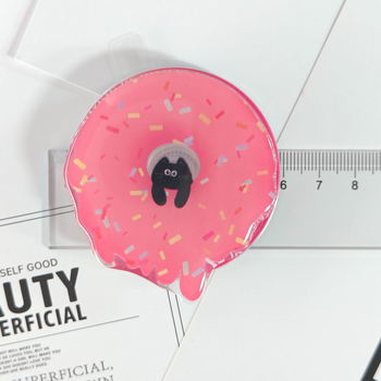 Акрилен настолен държач с магнитно закрепване, модел 01, с разглобяема ръкохватка и въртящ се механизъм, за употреба навън.