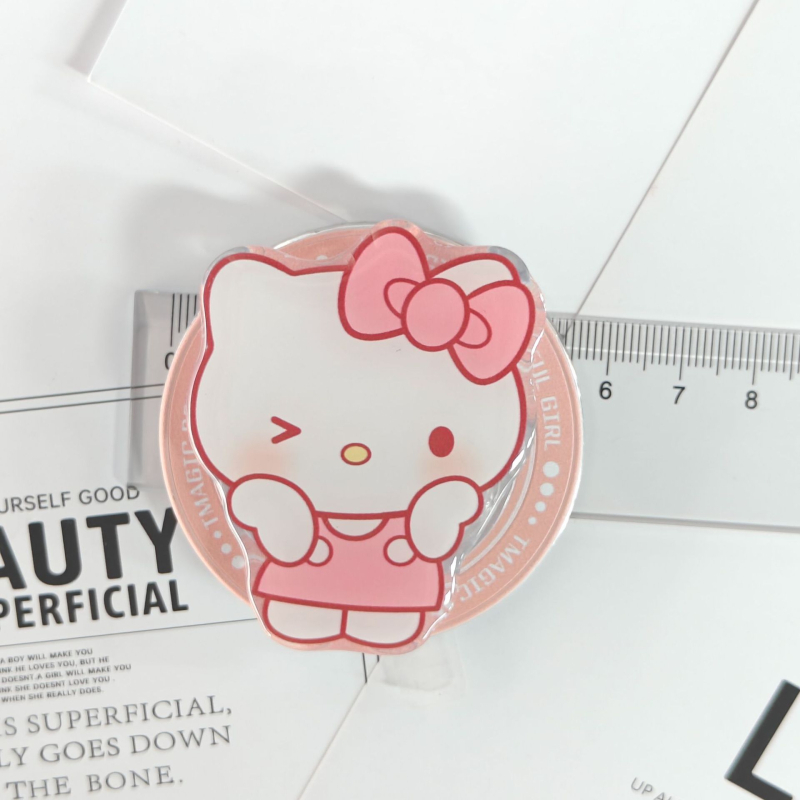 Акрилен настолен държач с магнитно закрепване, модел 01, с разглобяема ръкохватка и въртящ се механизъм, за употреба навън.