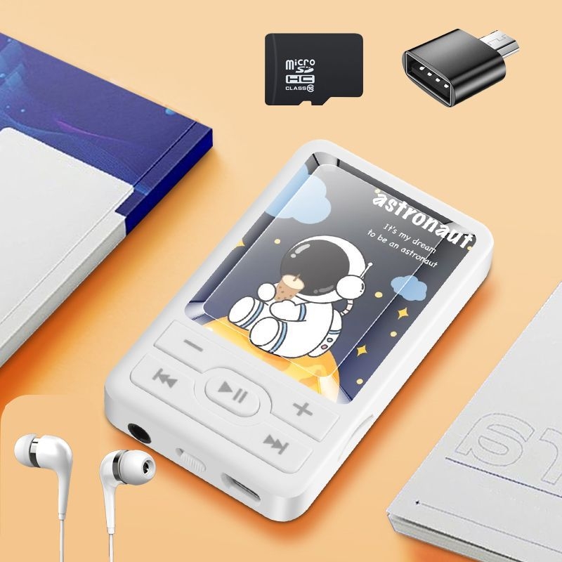 Prijenosni MP3 player za studente, kompaktni glazbeni player, bez snimanja videa